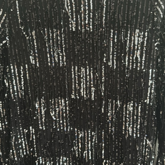 Zara sequin fringe mini party dress - Picture 3 of 3